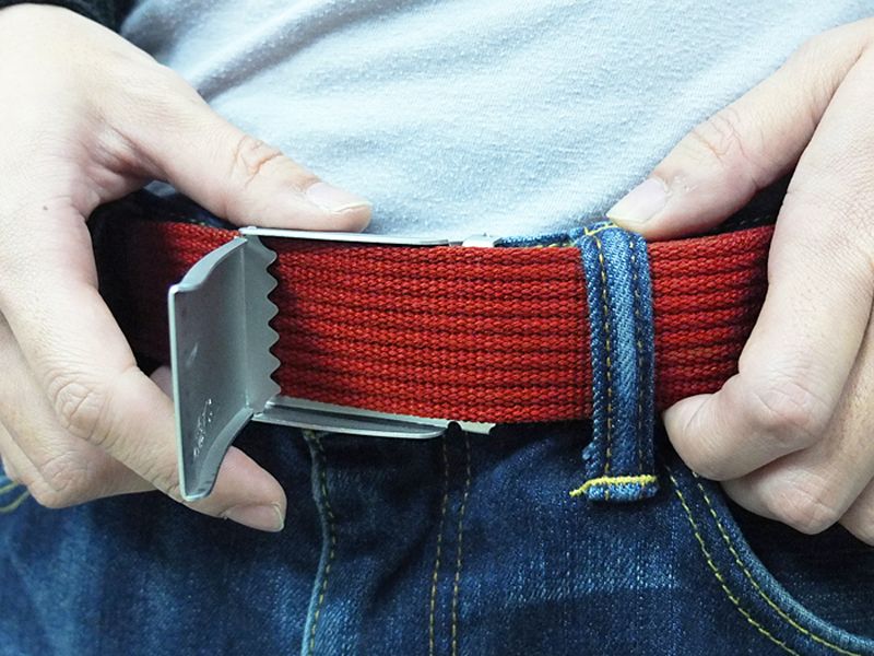Fjallraven 小狐狸 帆布腰帶 4cm Canvas Belt