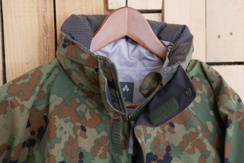 Mont-bell GTX 風雨衣褲組 男 迷彩 Camouflage watch rain suit 1128299